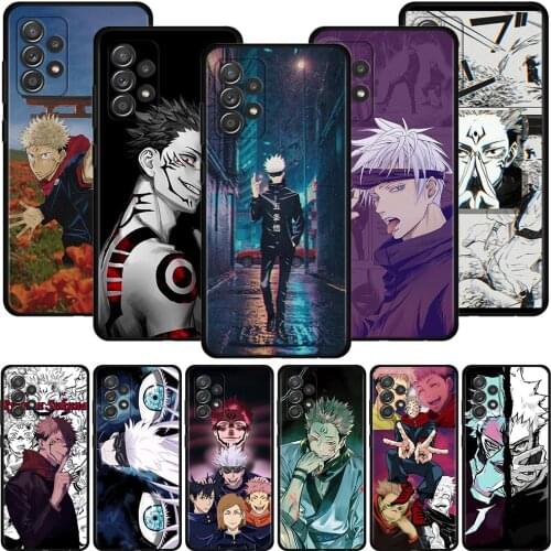Jujutsu kaisen manga Cover For Samsung Galaxy A51 A71 A41 A31 A11 A01 A72 A52 A42 A32 A22 A21s A02s A12 A02 Shell Capa Case