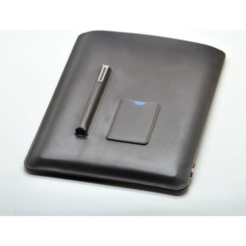 Soft Leather Sleeve for Microsoft Surface Pro 3 Ultra Thin Pouch Bag with Pencil Slot for Surface Pro 4/5/6/7/X 12.3 Inch