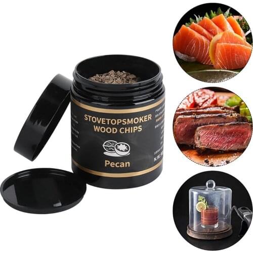 2021 BBQ Wood Chips For Smoking Cooking Apple Cherry Walnut Sawdust Wood Chips For Smoking Gun Cold Smoker Generator Barbecue