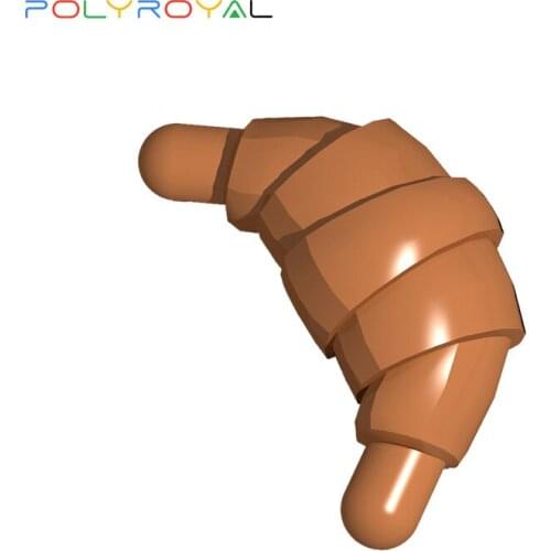 POLYROYAL Building Blocks parts 67338 Food Croissant 10 PCS MOC Compatible With brands toys for children 33125