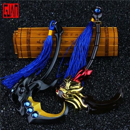 Kings Glory Weapon Zhong Kui Virtual Spirit City Judge Underground Mansion Alloy Model 12cm Seiko Zhong Kui Two-piece Suit