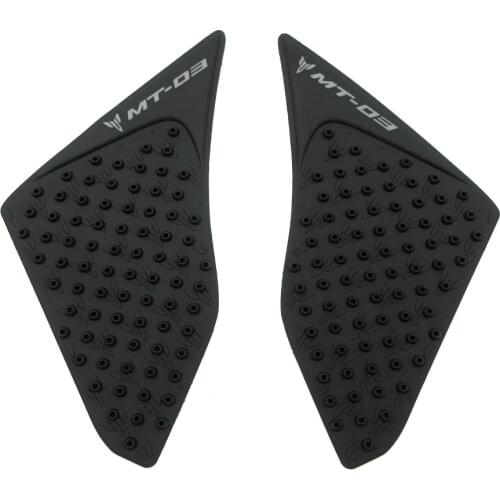 New Motorcycle Protector Anti slip Tank Pad Stickers Gas Knee Grip Traction Side 3M Decals For Yamaha MT-03 MT03 MT 03 2015-2016