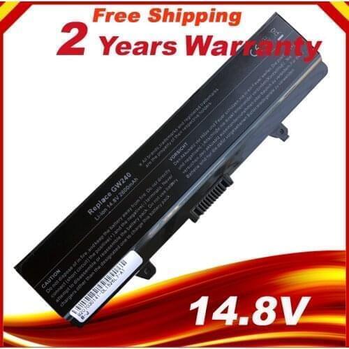 HSW New 14.8V battery For DELL INSPIRON 1525 1545 1526 C601H GW240 CR693 D608H GW241 GP252 GP952 GW252 HP277 HP287 fast shipping