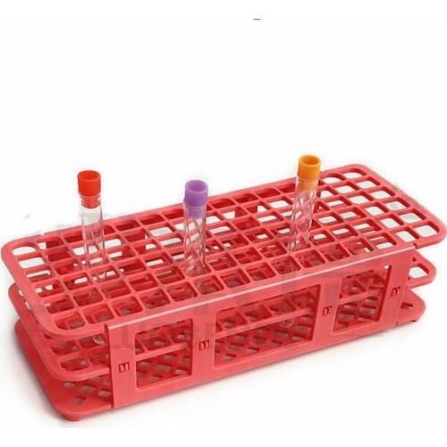Rack For Tubes Test Tube Holders Plastic Centrifuge Tube Stand For Tubes Diameter13 mm 90 Holes Can Be Folded & Removable