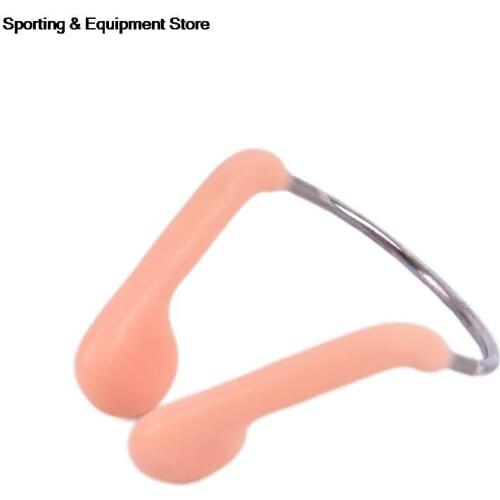 1Pcs New Soft Silicone Steel Wire Nose Clips For Summer Swimming Diving Equipment