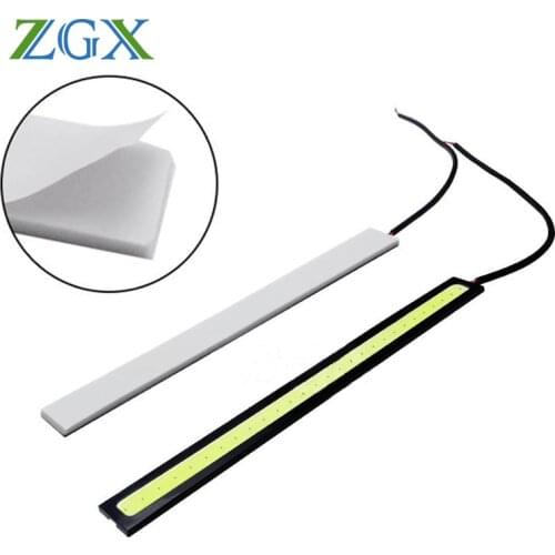 1 Piece Universal Daytime Running Light headlight COB DRL LED Car Lights External Auto Waterproof Vehicle Car Styling Led Lamp