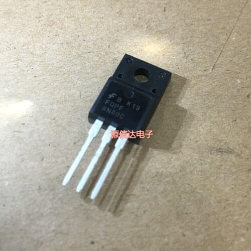 New imported FQPF8N60C 8N60 8A 600V TO-220F field effect tube original stock