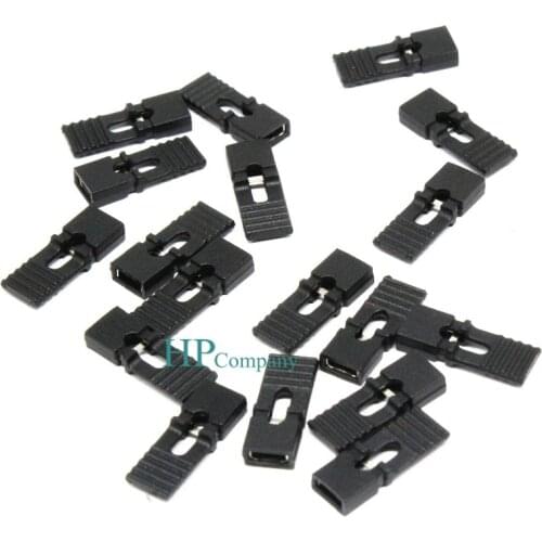 50PCS 2.54 jumper Caps short connector spacing 2.54MM short jump cap with handle long handle wiring Head 14MM