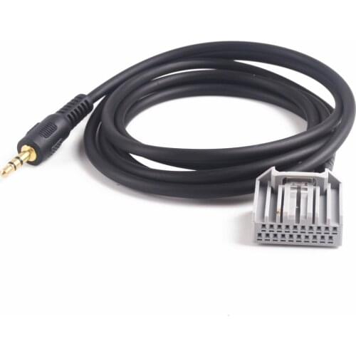 Aux Audio Cable 3.5MM INPUT Adapter for Honda CRV Civic Accord Auxiliary MP3