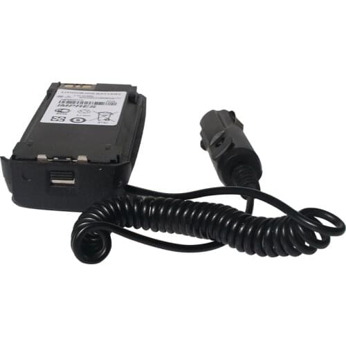 Car Charger Car Battery Eliminator Adaptor Input DC 12V for Motorola XIR P8268 DP3400 P8200 XPR6350 XPR6550 DP3601 Walkie Talkie