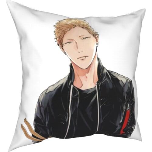 Given Pillowcase Soft Polyester Cushion Cover Decorations Anime Uenoyama Mafuyu Yaoi Ritsuka Music Pillow Case Cover Home
