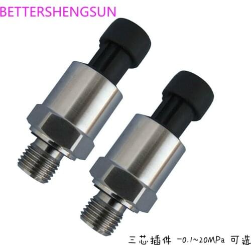 PT1100 Pressure Transmitter of Air Compressor Sensor 0-0.6MPA 1.5MPA G1/4 4-20MA 0-5V