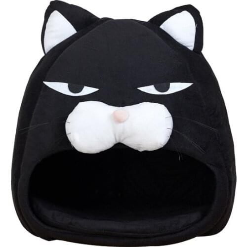 Cat Bed Warm Pet Basket Cat House Tent Very Soft Small Dog Mat Bag For Washable Cave Cats Beds Pet Supplies for Small Dogs