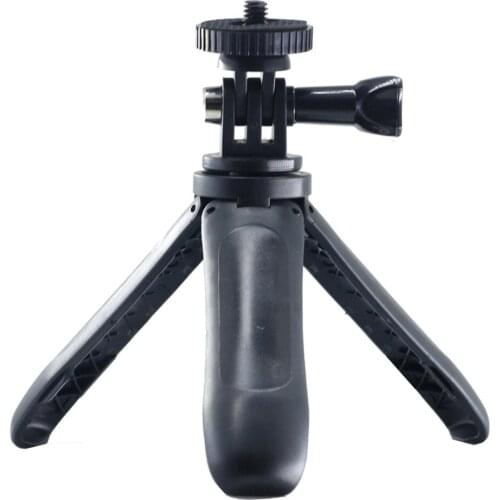 Contracted Type Mini Tripod Desktop Miniature for hero5/6 Bracket Selfie Stick with a 1/4 rotary union