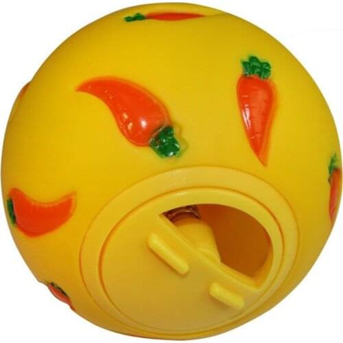 7CM Snack Ball For Small Pet Dog Cat Rabbit Guinea Pig Hamster Small Pet Treat Ball Toy