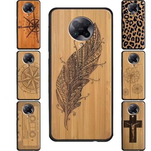 Leopard Compass Wood Pattern Print Soft Case For POCO X3 Pro M3 F2 F3 Cover For Xiaomi Mi 11 Lite Ultra Mi Note 10 Lite 10T Pro