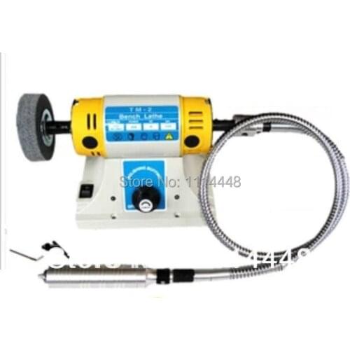 New 220V 350W Bench Buffer Polisher Grinder Buffing Polishing Machine