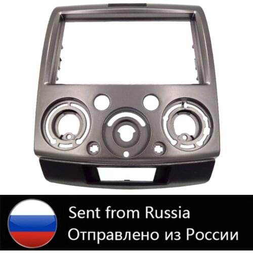 Double Din Stereo Panel Fascia For Ford Everest Ranger Mazda BT-50 BT50 Facia Radio Dash Installation Trim