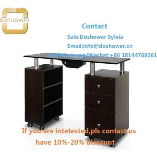 Work station for nail salon with wholesale nail supplies acrylic powder for nail manicure table