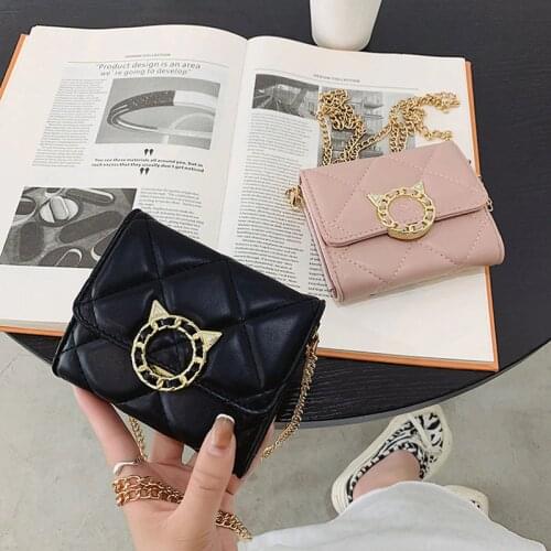 Luxury Women Wallet Womens Chain Wallet Womens Purse Multi-Card Card Holder Vintage Wallet Coin Purse handbag