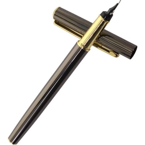 1 Pcs Fountain pen 0.38mm Triangle Point Extra Fine Pen Financial records Student stationery Office writing Extra fine pen