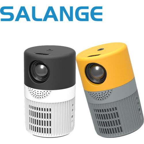 Salange L1 LED Projector Mini Proyector Portable 3.5mm Audio HDMI-compatible 320x240 USB Projetor Home Media Player for Children