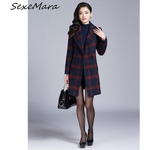 Женские пальто SexeMara China At AliExpress