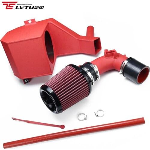 For Honda FIT GK5 2016-2019 Car Auto Pacing Parts Aluminum Pipe Engine Turbo Cold Shield Air Intake Filter Kit
