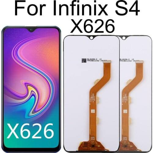 6.2" LCD For Infinix S4 X626 X610B LCD Display Touch Screen Digitizer Assembly Replacement