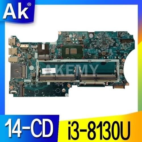 AK 17879-1B Laptop motherboard for HP Pavilion X360 14-CD original mainboard I3-8130U CPU GM L18163-601 L18163-001