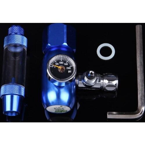 Aquarium CO2 Regulator w/ Bubble Counter Check Valve Adjustable Garden House