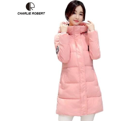 Женские стеганые куртки CHARLIE ROBERT China At AliExpress
