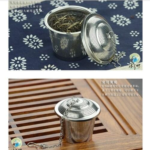 "KingTeaMall"Stainless Steel Box Tea Strainer, Filter, Infusers for Chinese Gongfu Chadao, Teawares, Teatools, Teasets, Gifts