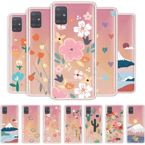 For Samsung A51 Case Clear Phone Case For Samsung Galaxy A51 4G 5G Soft Shockproof Cover For Samsung A51 a51 Transparent Fundas