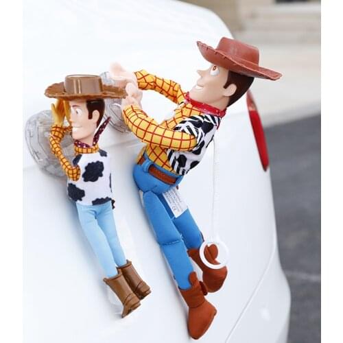20/35/40CM Car Dolls Plush Toys Outside Hang Toy Cute Auto Accessories Car Decoration