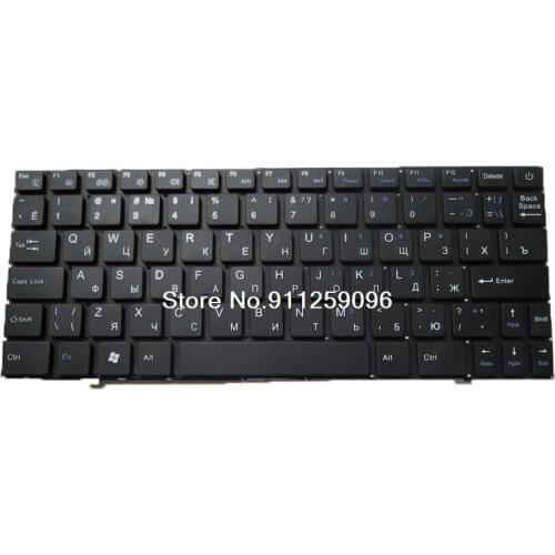 Laptop Keyboard For DEXP For Navis M100 Russia RU Black Without Frame New