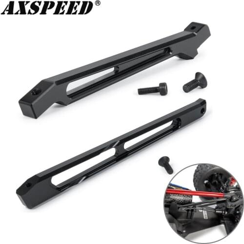 AXSPEED Aluminum Alloy Front Rear Steering Support Mount with Screws for 1/8 ARRMA KRATON 6S RC Crawler Bigfoot Car Upgrade Part