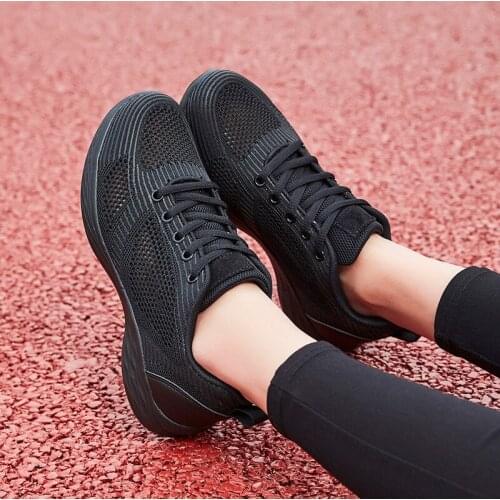 Tenis Feminino Women Tennis Shoes Zapatos Mujer Black White Breathable Sneakers Outdoor Gym Fitness Gym Shoes Chaussures Femme