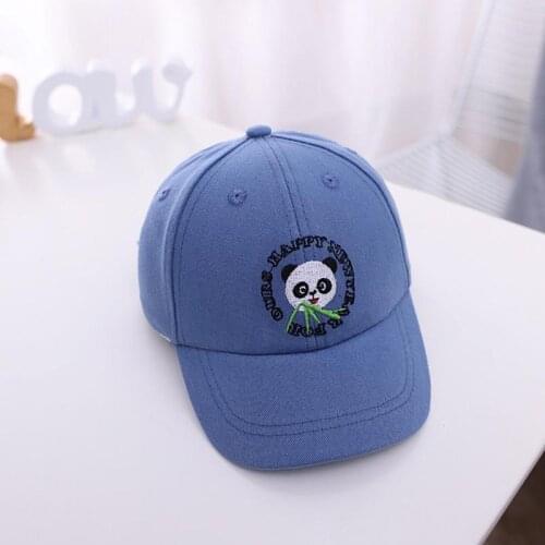 LDSLYJR new style Cartoon panda embroidery cotton Casquette Baseball Cap Adjustable Snapback Hats for child boy and girl 14
