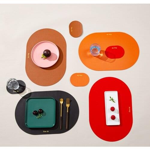 Fashion place mat PVC dining table mat Table placemats for table decoration accessories