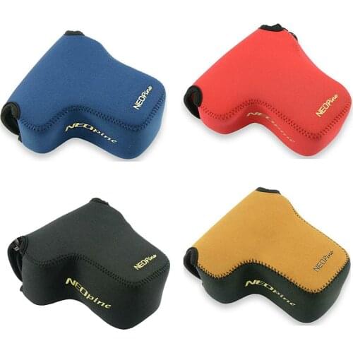 Neoprene Ultra Light Inner Camera Bag Soft Case for Sony A6600 A6400 A6500 A6300 A6100 A6000 camera with 18-135 16-70 28-70 Lens