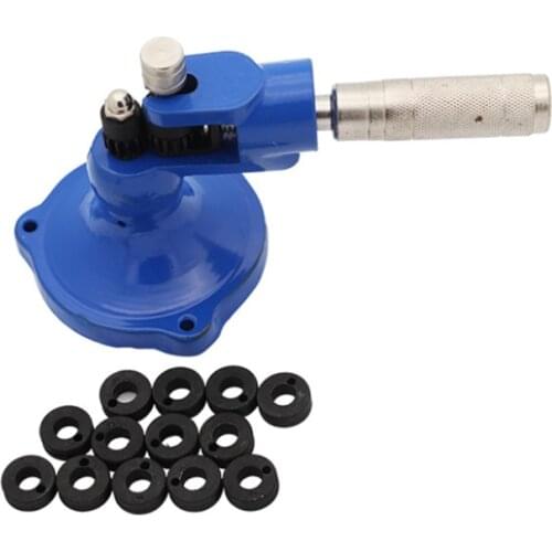 Ring Stretcher with 14 Dies for Prong and Stone Set Rings Jewelry Making Repair Metal Forming Tool