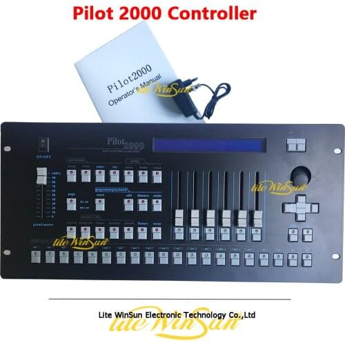 2021 NEW Pilot 2000 Console DMX512 Computer Light Controller Lighting Controller DJ Equipment