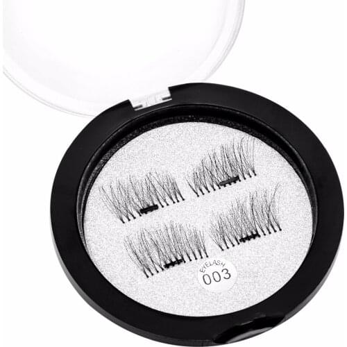 New Magnetic False Lash Strips False Eyelashes Reusable Lashes Simple Apply Magnet Makeup Time Saver 003