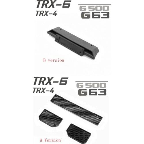 Front bumper inlet for TRAXXASPARTS TRX6 TRX4 G500 82096-4 G63 rc parts