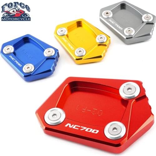 For Honda NC700 NC 700 S/X NC700X NC700S Integra 2012 2013 2014 Motorcycle Sidestand Kickstand Foot Plate Pad Enlarge Extension