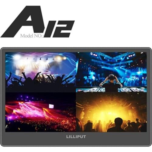 Lilliput A12 12.5" Utra Slim IPS 4K Broadcast Field Monitor 3G SDI full hd Desktop Monitor 3840x2160 SDI HDMI for dslr