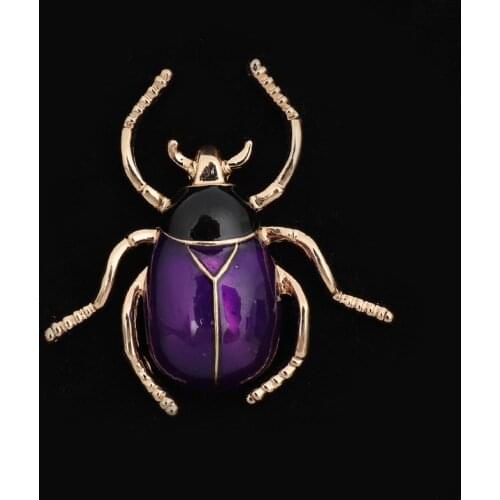 Manufacturer supply 2pc alloy drop oil insect spot ladybug earrings accessories