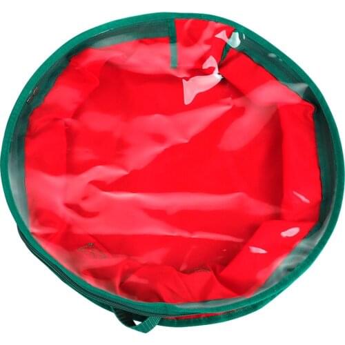 Foldable Christmas Tree Bag Xmas Wreath Storage Bag Wreath Bag For Storing Christmas Tree Garland Home Storage