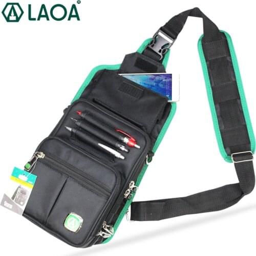 LAOA High Quality Messenger Bag 1680D Waterproof Fabric Electrician Tool Bags Wear-resisting Bag